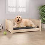 vidaXL Cuccia per Cani 75,5x55,5x28 cm in Legno Massello di Pino