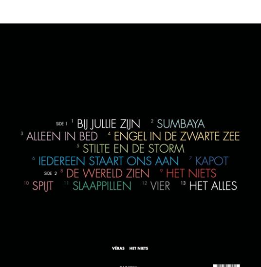 Het Niets - Vinile LP di Veras - 2