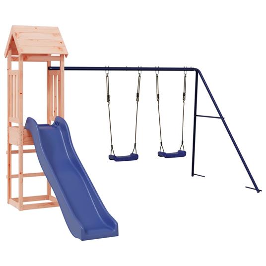 vidaXL Set da Gioco da Esterno in Legno Massello di Douglas - 2