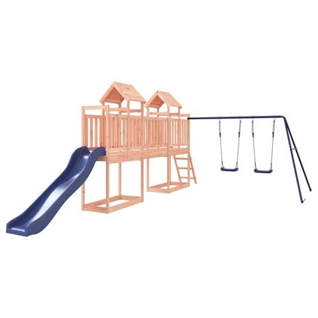 vidaXL Set da Gioco da Esterno in Legno Massello di Douglas - 2