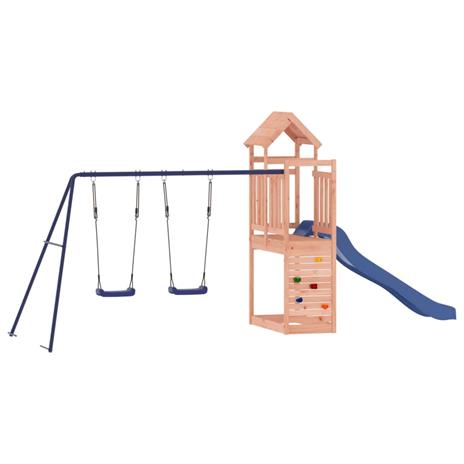 vidaXL Set da Gioco da Esterno in Legno Massello di Douglas - 2