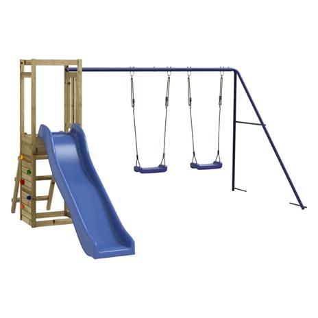vidaXL Set da Gioco da Esterno in Legno di Pino Impregnato - 2