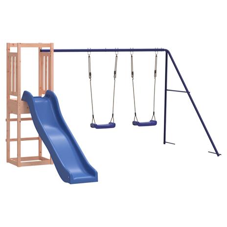 vidaXL Set da Gioco da Esterno in Legno Massello di Douglas - 2