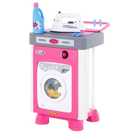 Polesie Wader Set Lavatrice Giocattolo per Bambini 8pz 45x31x46 cm PP - 2