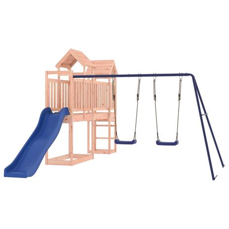 vidaXL Set da Gioco da Esterno in Legno Massello di Douglas - 2