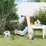 vidaXL Monopattino per Bambini 2 in 1 Azzurro