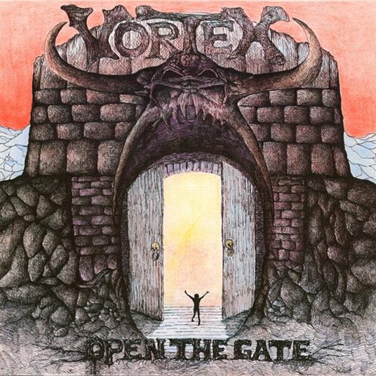 Open The Gate (White-Black Marble Vinyl) - Vinile LP di Vortex