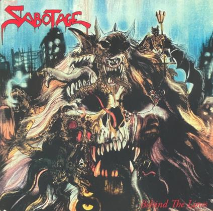 Behind The Lines (Red-Black Marble Vinyl) - Vinile LP di Sabotage