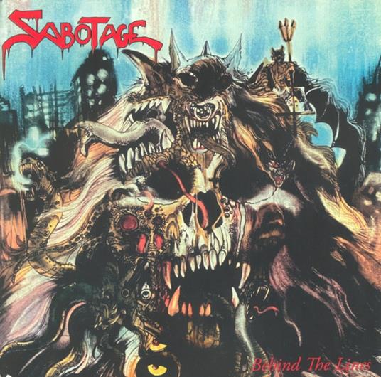 Behind The Lines (Red-Black Marble Vinyl) - Vinile LP di Sabotage