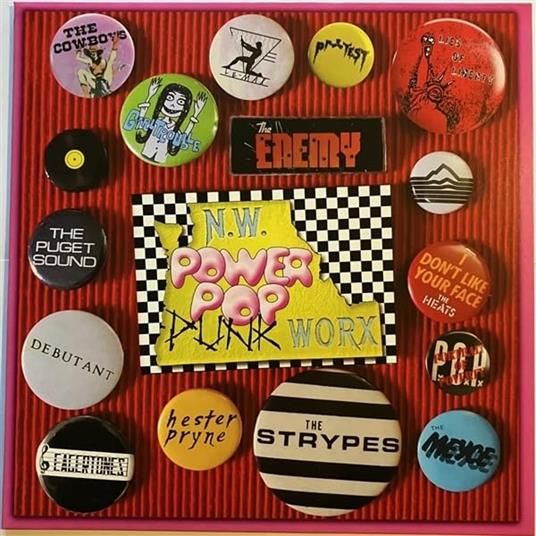 NWPPP Vol.1 (Clear Pink-White-Maroon Swirl) - Vinile LP