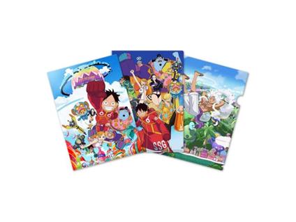 One Piece Clearfile 3-Set Egghead Saga Sakami Merchandise