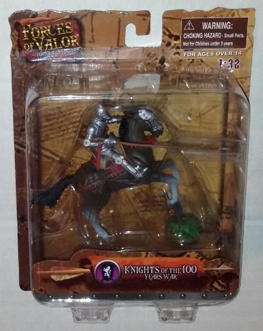 Forces of Valor 1/32 Knights 100 Years War Set n. 22003 in Blister - 2