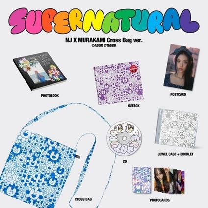 [Supernatural] Nj X Murakami (Cross Bag Ver.) - CD Audio di Newjeans