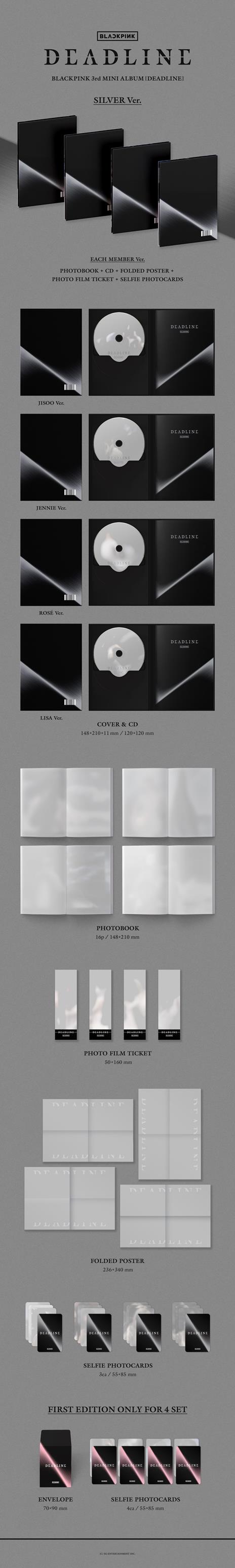 Deadline (Silver Version) - CD Audio di Blackpink - 2