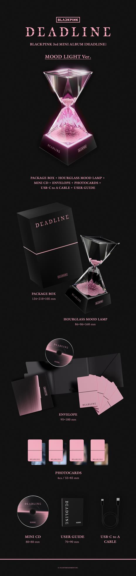 Deadline (Mood Light Version) - CD Audio di Blackpink - 2