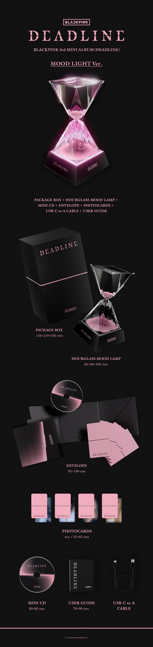 Deadline (Mood Light Version) - CD Audio di Blackpink - 2