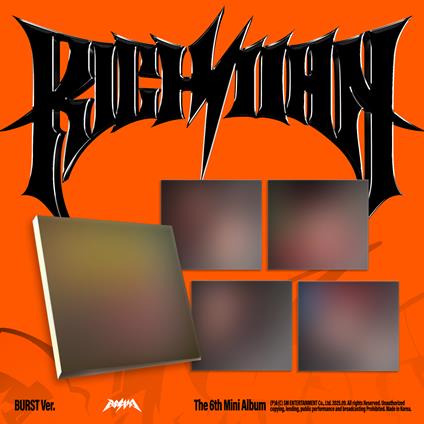 The 6th Mini Album Rich Man (BURST Ver.) (GISELLE Version) - CD Audio di Aespa