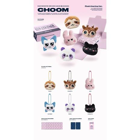 Choom Plush Keyring Version (Solo QR Code) - Altro di Babymonster - 2