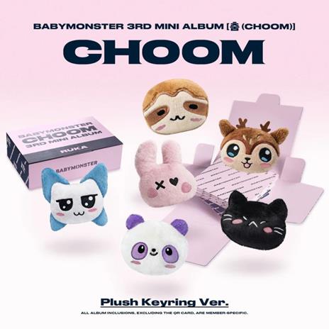 Choom Plush Keyring Version (Solo QR Code) - Altro di Babymonster - 3