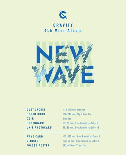 New Wave - CD Audio di Cravity