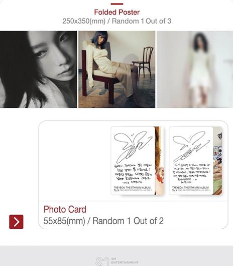 To. X (Photobook Edition) - CD Audio di Taeyeon - 4