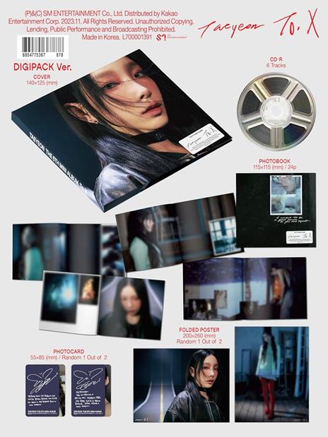 To. X (Digipack Edition) - CD Audio di Taeyeon - 2