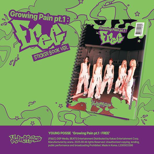 Growing Pain Pt.1. Free - CD Audio di Young Posse