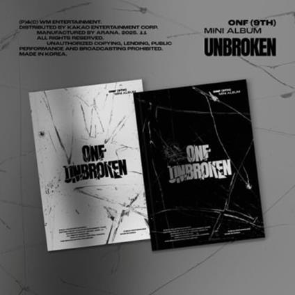 Unbroken - CD Audio di ONF