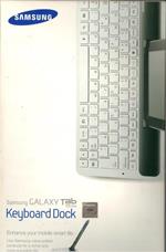 Tastiera per Galaxy Tab 7.0 Plus - Bianco