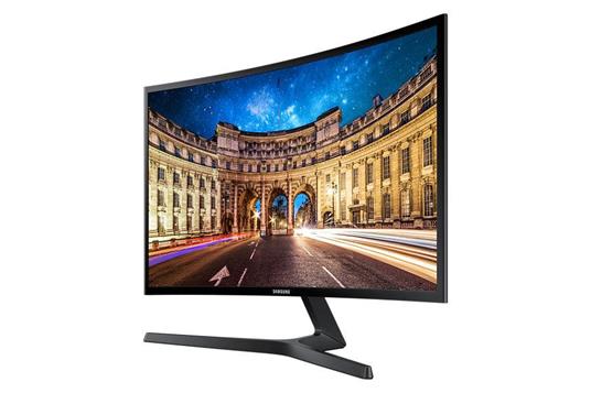 Samsung C27F396 Monitor Curvo, 27'' Full HD, 1920 x 1080, 60 Hz, 4 ms,  Freesync, D-sub, HDMI, Nero - Samsung - Informatica | IBS