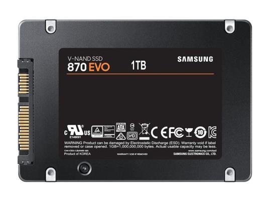 Samsung Ssd 870 Evo Sata 2.5 1Tb Mz-77E1T0B - 2