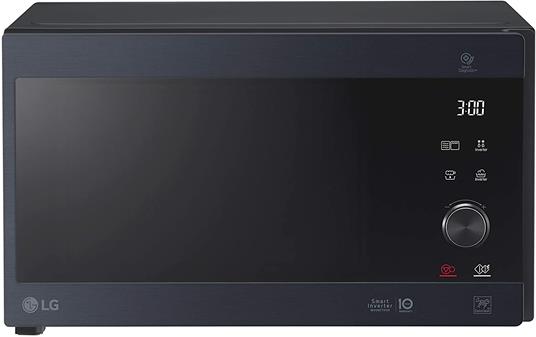 LG MH6565CPW - Microonde con grill, 25 litri, 1000 W, Smart Inverter,  display digitale, colore nero - LG - Casa e Cucina | IBS