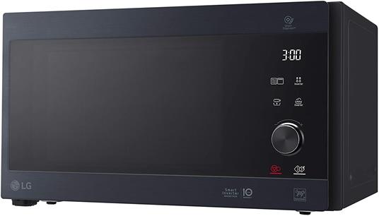 LG MH6565CPW - Microonde con grill, 25 litri, 1000 W, Smart Inverter,  display digitale, colore nero - LG - Casa e Cucina | IBS