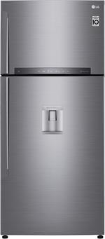 LG GTF744PZHV frigorifero con congelatore Libera installazione 509 L F Acciaio inossidabile