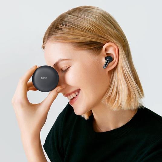 LG TONE Free FP5 - Cuffie True Wireless Bluetooth con ANC (Nero) - LG - TV  e Home Cinema, Audio e Hi-Fi | IBS