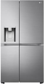 LG GSJV91PZAE frigorifero side-by-side Libera installazione 635 L E Metallico, A