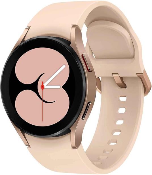 Samsung Galaxy Watch4 40mm Orologio Smartwatch, Monitoraggio Salute,  Fitness Tracker, Batteria lunga durata, Bluetooth, Gold, 2021 [Versione  Italiana] - SAMSUNG - Telefonia e GPS | IBS