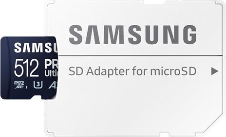 Samsung 512 Gb Pro Ultimate Microsdxc Uhs-I Scheda, Con Adattatore Sd MB-MY512SA/WW - 5