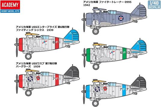 1/48 Usn F3f-2 Vf-6 Fighting Six (AC12326) - 3
