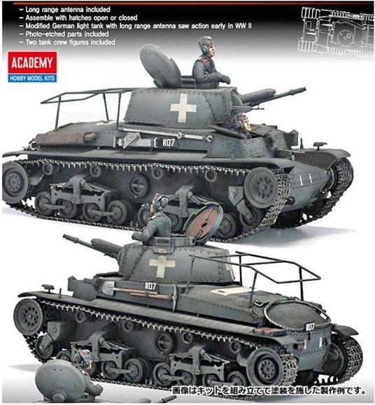 Carro Armato PZ.BEF.WG.35 (T) GERMAN COMMAND TANK 1/35 (AC13313)