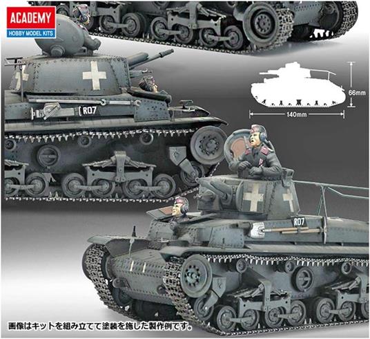Carro Armato PZ.BEF.WG.35 (T) GERMAN COMMAND TANK 1/35 (AC13313) - 2