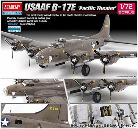 Aereo B-17 E Usaaf Pacific Theater. Scala 1/72. Academy AC12533 - 2