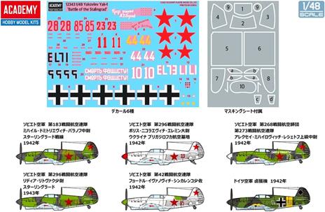 1/48 Yakovlev Yak-1 Battle Of The Stalingrad (AC12343) - 2