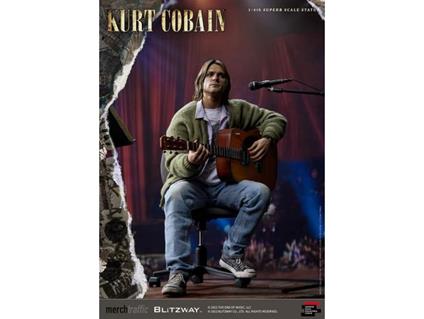 Kurt Cobain Superb Scale Statua 1/4 Unplugged 37 Cm Blitzway