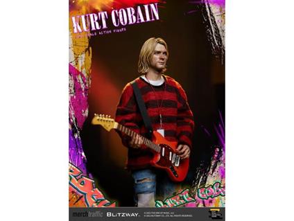 Kurt Cobain Action Figura 1/6 On Stage 32 Cm Blitzway