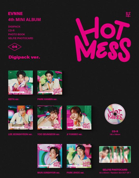 Hot Mess - CD Audio di Evnne