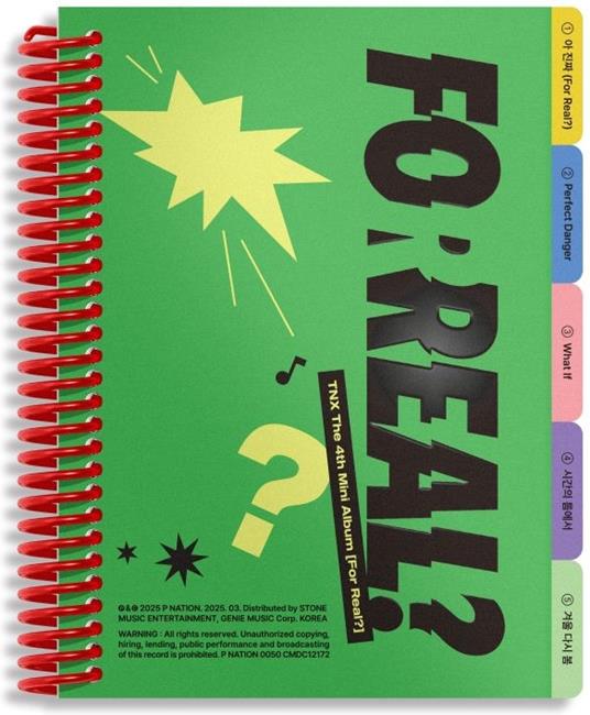 For Real? - CD Audio di Tnx