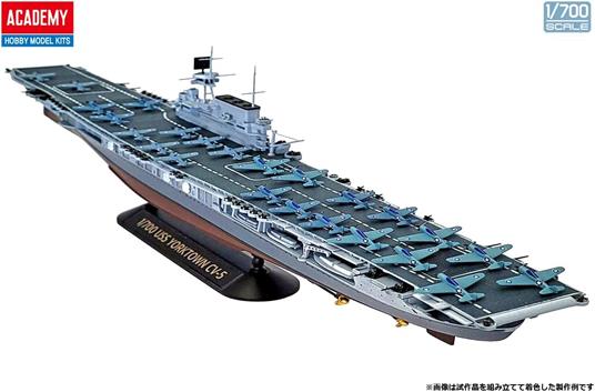 1/700 Uss Yorktown Cv-5 Battle Of Midway (AC14229) - 4