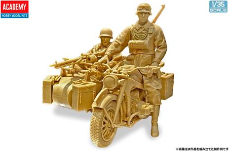 German Panzer 1 Ausf.B & Motorcycle - 4