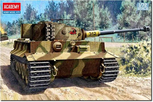 German Tiger- I Ver. Late decal per 5 versioni